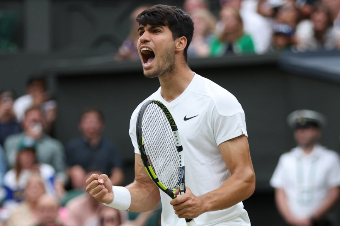 Alcaraz prvi četrtfinalist Wimbledonav