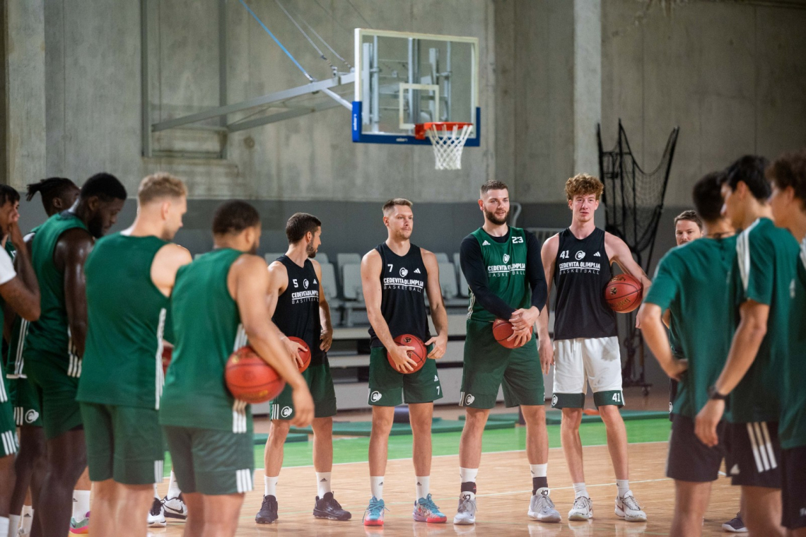 Cedevita Olimpija v novo sezono s povsem prenovljeno zasedbo