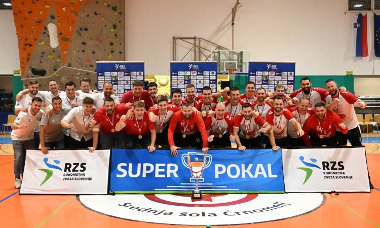 Rokometaši Slovana osvojili prvo lovoriko v novi sezoni